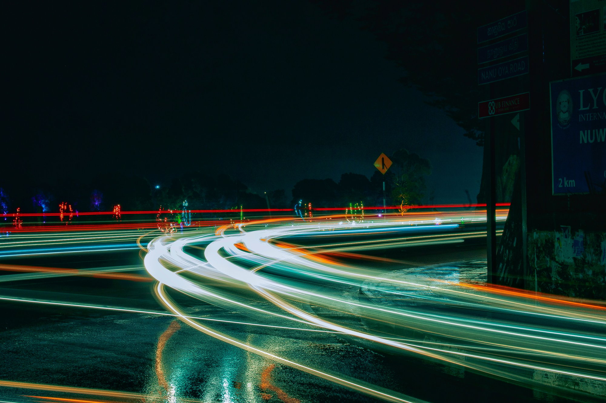 fast moving vehicle