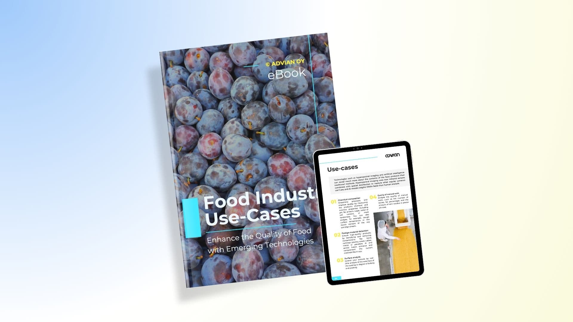 Food industry use-cases ebook mockup1